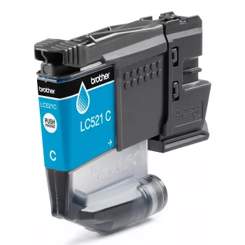Brother LC521C γνήσιο μελανοδοχείο - cyan