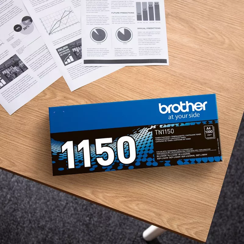 Brother TN-1150 δοχείο τόνερ 1 τεμ. γνήσιο μαύρο