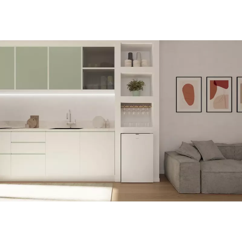 Candy CNOQ2S58EW Ψυγειοκαταψύκτης Ελεύθερης τοποθέτησης 114 L E Λευκό