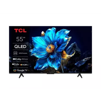 TCL 55T69C Τηλεόραση 55 inch QLED 4K Ultra HD, Direct-LED, Google TV, HDR10+, 60Hz, Dolby Atmos, Wi‑Fi/Bluetooth