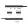 TARGUS Hyperdrive Flex 8 Port USB-C Hub (μαύρο)