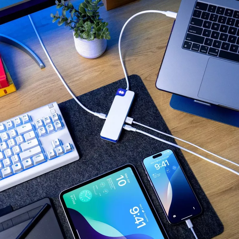 TARGUS Hyperdrive Flex 8 Port USB-C Hub (μπλε)