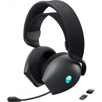 Alienware AW725H ακουστικά ενσύρματα & ασύρματα κεφαλόδεσμος gaming USB Type-C Bluetooth μαύρο
