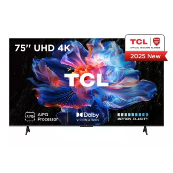 TCL V6C 75V6C TV 190,5 cm (75 ίντσες) 4K Ultra HD Smart TV Wi-Fi μεταλλικό 330 cd/m²