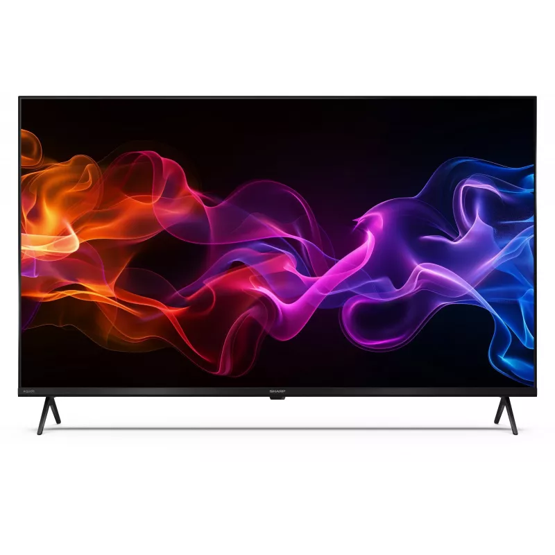 Sharp 50HP5265E 50" (127 cm) 4K Ultra HD Smart τηλεόραση, Google TV, Wi-Fi, μαύρη