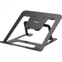 Fellowes Alumia Laptop Riser Φορητή βάση laptop Μέγ. μέγεθος 15 ίντσες Μέγ. βάρος 5kg Μαύρο