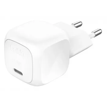 BELKIN Φορτιστής τοίχου - Boostcharge - Συμπαγής USB-C 20W PPS - Λευκό