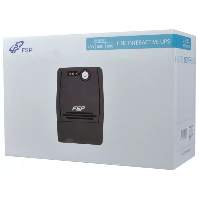 FSP FP 600 αδιάλειπτη παροχή ισχύος (UPS) 0,6 kVA 360 W 2 έξοδοι AC