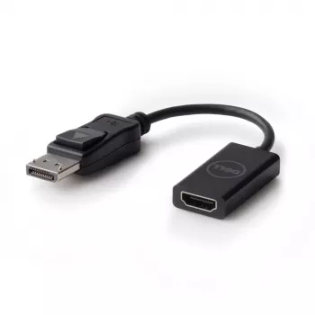 Dell 492-BBXU (DANAUBC087) προσαρμογέας DisplayPort σε HDMI 2.0, 4K, 0,2 m, μαύρος