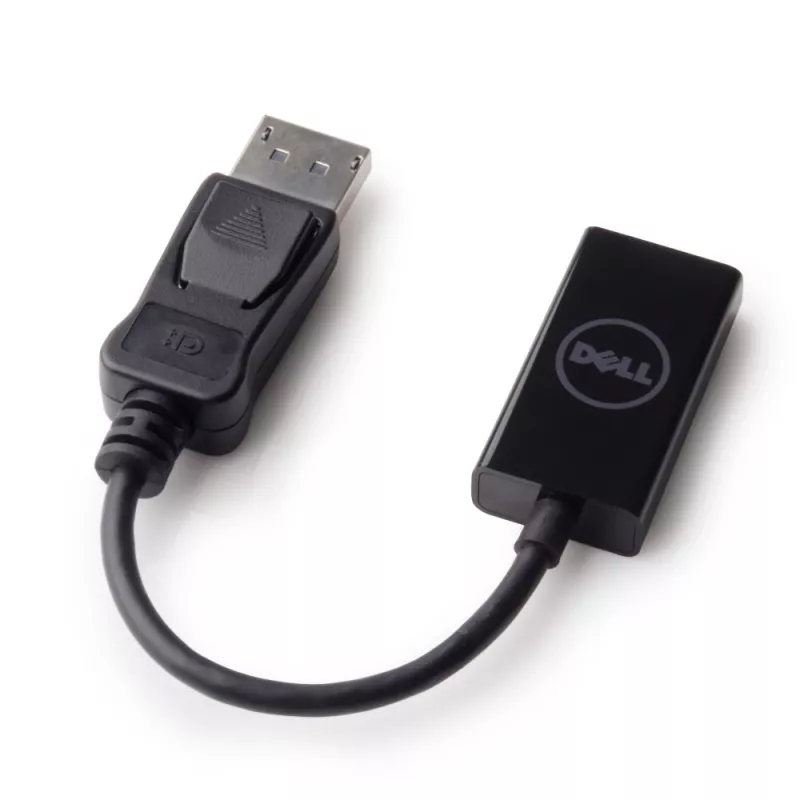 Dell 492-BBXU (DANAUBC087) προσαρμογέας DisplayPort σε HDMI 2.0, 4K, 0,2 m, μαύρος