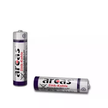 Μπαταρία μίας χρήσης Arcas 107 00403 AAA ψευδαργύρου-άνθρακα