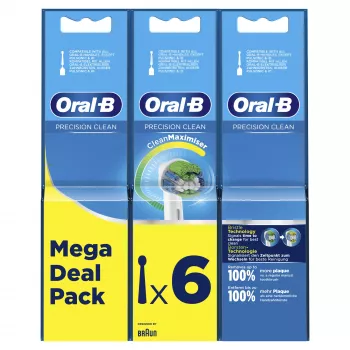 Oral-B Precision Clean 80339528 Κεφαλή βούρτσας 6 τεμ. λευκό