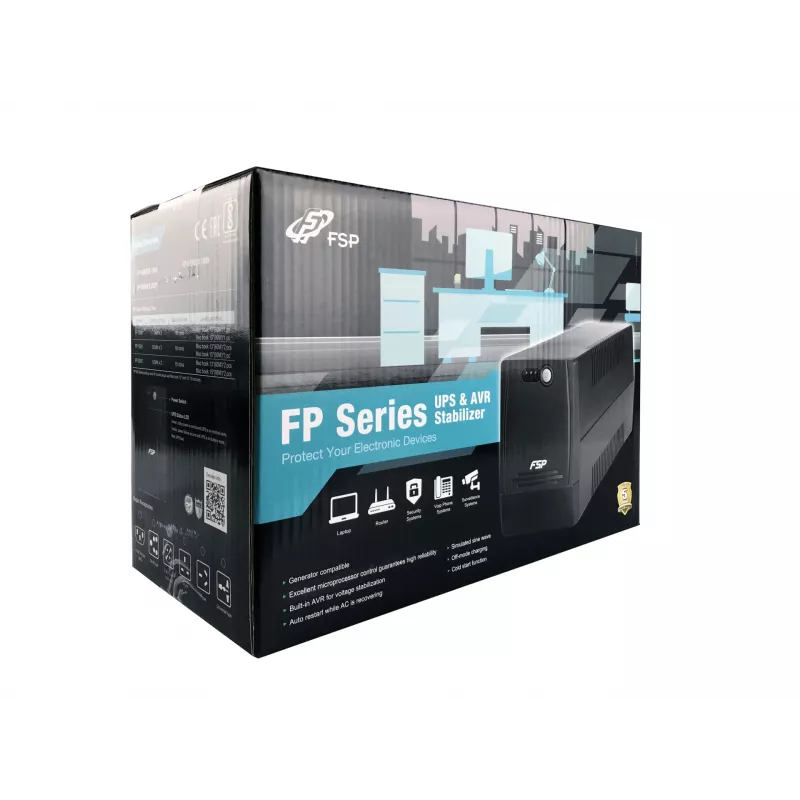 FSP FP 2000 σύστημα αδιάλειπτης παροχής ισχύος (UPS) Line-Interactive 2 kVA 1200 W 4 έξοδοι AC