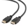 Gembird CC-HDMI4-1M καλώδιο HDMI 2.0 με Ethernet, αρσενικό-αρσενικό, επιχρυσωμένοι σύνδεσμοι, 1 m, μαύρο, χύμα συσκευασία