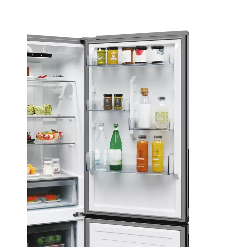 Candy ECN2CQTEX186 Ελεύθερο 355 L ανοξείδωτο ατσάλι