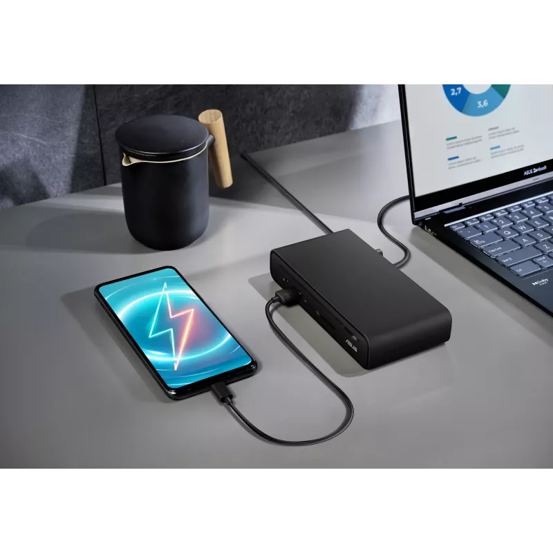 ASUS Triple Display USB-C Dock DC300 Docking USB 3.2 Gen 2 (3.1 Gen 2) Type-C μαύρο