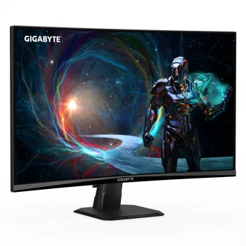 GIGABYTE GS27QCA 27 inch QHD Curved οθόνη gaming – 2560 x 1440, 180 Hz, 1 ms, 250 cd/m², FreeSync, HDR Ready, HDMI 2.0, DisplayPort 1.4