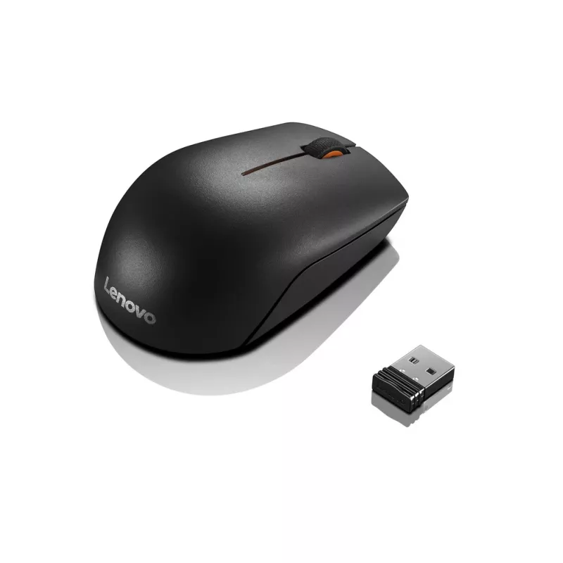 Lenovo Wireless Compact ποντίκι 300 μαύρο, 1000 DPI, 2,4 GHz