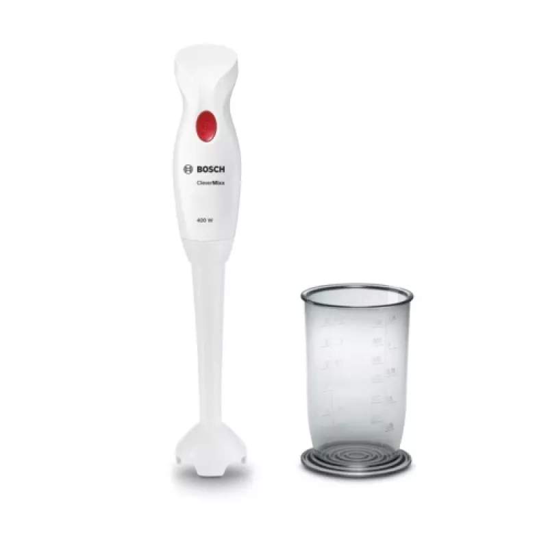 Ραβδομπλέντερ Bosch MSM14100 — 400 W, λευκό, 0,8 kg, καλώδιο 1,2 m