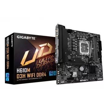 Μητρική GIGABYTE H610M D3H WIFI, H610, LGA 1700, Micro ATX