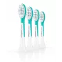 Κεφαλές οδοντόβουρτσας Philips Sonicare For Kids HX6044/90, συσκευασία 4 τεμ., μπλε/λευκό, αλλαγή ανά 3 μήνες