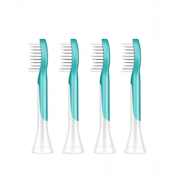 Κεφαλές οδοντόβουρτσας Philips Sonicare For Kids HX6044/90, συσκευασία 4 τεμ., μπλε/λευκό, αλλαγή ανά 3 μήνες