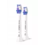 Κεφαλές βούρτσας Philips HX6052/87 Sensitive συσκευασία 2 τεμ., εξαιρετικά μαλακές τρίχες, Λευκό