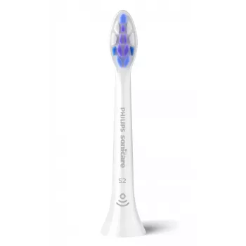 Κεφαλές βούρτσας Philips HX6052/87 Sensitive συσκευασία 2 τεμ., εξαιρετικά μαλακές τρίχες, Λευκό