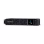 UPS Line-Interactive CYBERPOWER CP1200EIPFCRM2U 12 kVA / 720 W, 8 υποδοχές AC, μπαταρία μολύβδου-οξέος χωρίς συντήρηση, Rackmount, μαύρο