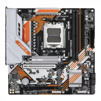 GIGABYTE B850M FORCE Μητρική κάρτα - AMD Ryzen 9000 Series CPUs, 8+2+2 Phases Digital VRM, up to 9600MHz DDR5 (OC), 1xPCIe 5.0 + 2xPCIe 4.0 M.2, 2.5 GbE LAN, USB 3.2 Gen 2