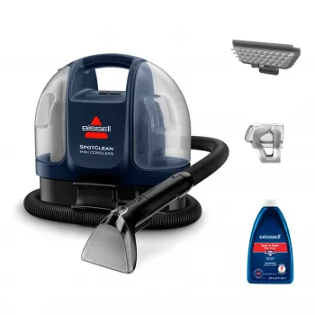 Bissell SpotClean Mini ασύρματη συσκευή καθαρισμού χαλιών χειρός μαύρο, μπλε