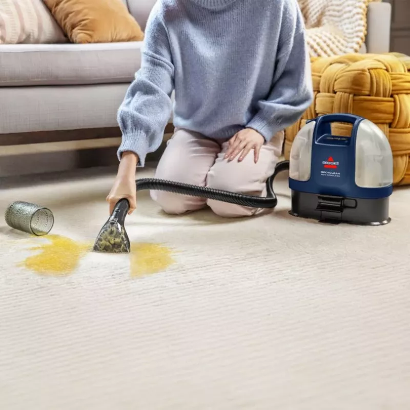 Bissell SpotClean Mini ασύρματη συσκευή καθαρισμού χαλιών χειρός μαύρο, μπλε