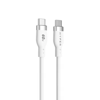 TARGUS Καλώδιο φόρτισης Silicone USB-c To USB-c 60w 1.5m - White