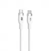 TARGUS Καλώδιο φόρτισης Silicone USB-c To USB-c 60w 1.5m - White