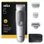 Braun Series 5 Τριμερ/ξυριστική σώματος, ανοιχτό γκρι