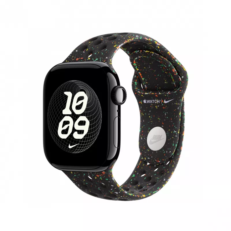 Λουράκι Apple MGAE4ZM/A Αξεσουάρ smartwatch Μαύρο Αλουμίνιο Φθοροελαστομερές