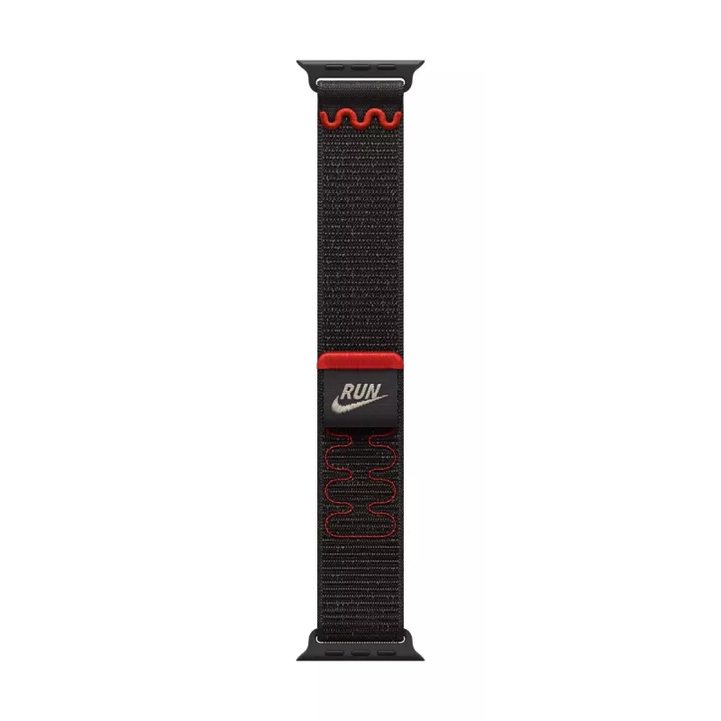 Λουράκι Apple 42mm Midnight Μαύρο Nike Sport Loop Μαύρο