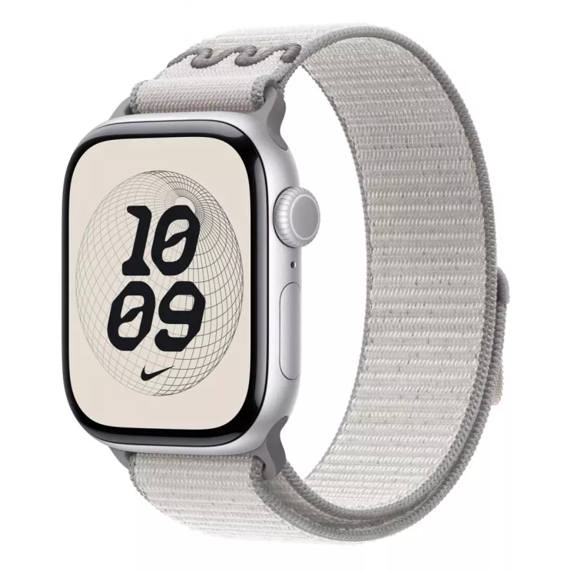 Λουράκι Apple 42 mm Γκρι Nike Sport Loop Γκρι 130–190 mm