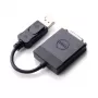DELL 470-ABEO Καλώδιο-αντάπτορας βίντεο DisplayPort DVI Μαύρο