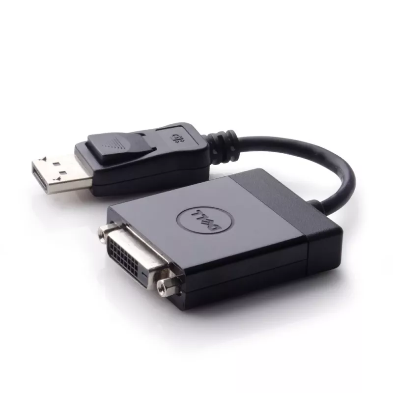 DELL 470-ABEO Καλώδιο-αντάπτορας βίντεο DisplayPort DVI Μαύρο