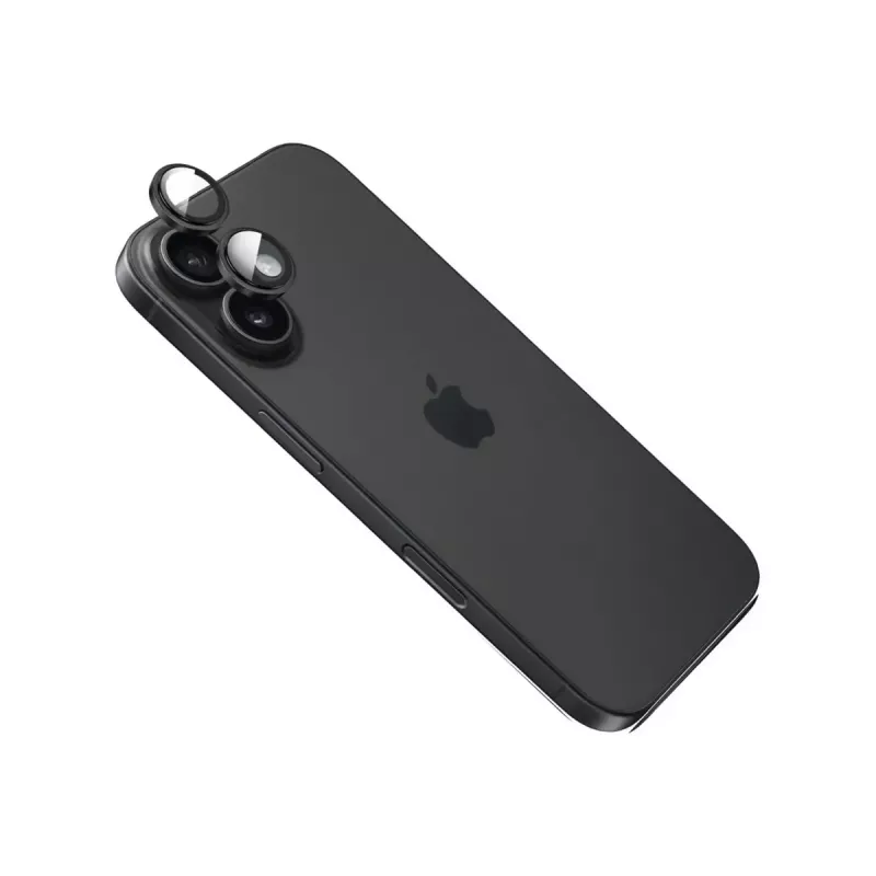 FIXED Κάμερα Γυαλί για Apple iPhone 17 — Γυαλί Μαύρο