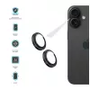 FIXED Κάμερα Γυαλί για Apple iPhone 17 — Γυαλί Μαύρο