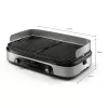 Ηλεκτρική ψησταριά Philips HD6222/90 2400 W Μαύρο Ανοξείδωτο ατσάλι
