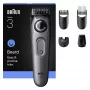 Braun BeardTrimmer 3 80789789 Κουρευτική μηχανή μούσιου AC/Μπαταρία 20 2 cm Μαύρο