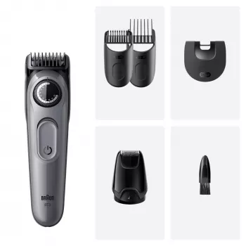 Braun BeardTrimmer 3 80789789 Κουρευτική μηχανή μούσιου AC/Μπαταρία 20 2 cm Μαύρο