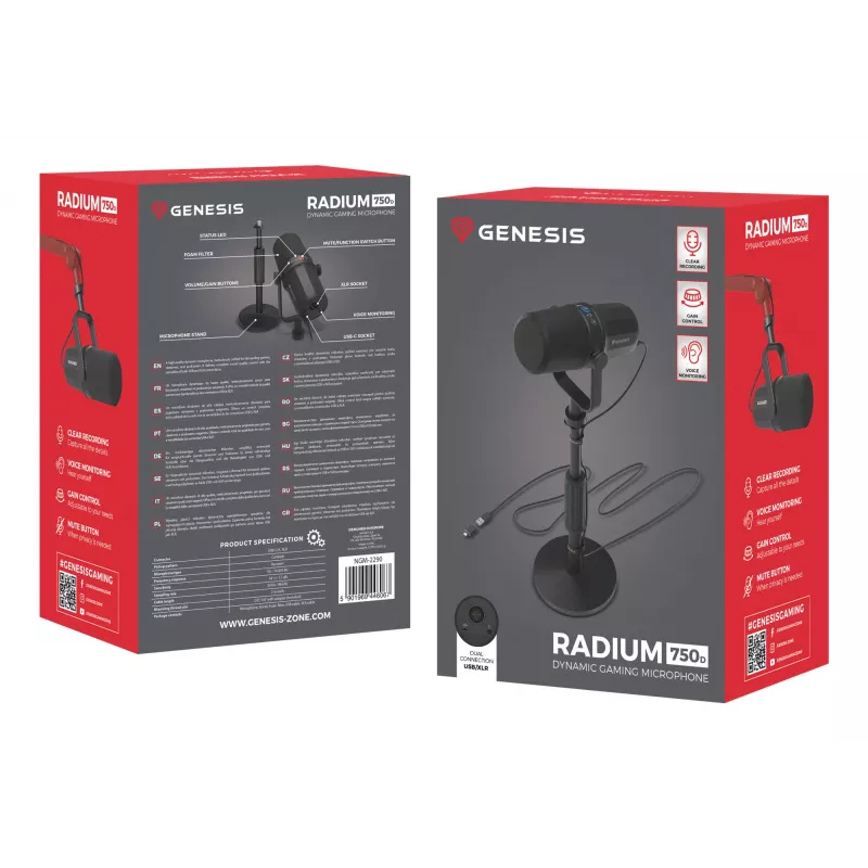 Μικρόφωνο PC GENESIS RADIUM 750D