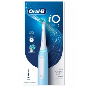 Oral-B IOSERIES3ICE ηλεκτρική οδοντόβουρτσα για ενήλικες περιστροφική-παλινδρομική οδοντόβουρτσα Μπλε