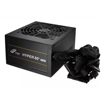 Τροφοδοτικό FSP HYPER 80+ PRO 650W ATX ATX3.1 Μαύρο, 650 W, 220 - 240 V, 50/60 Hz, 5 A, Ενεργό, 100 W