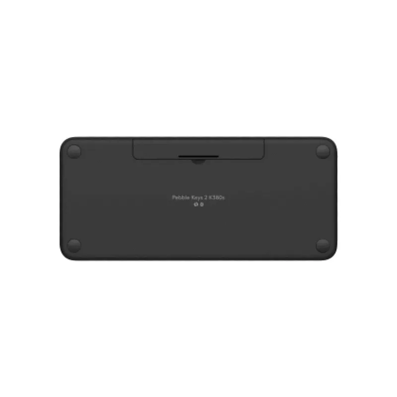 Logitech Pebble Keys 2 K380s Πληκτρολόγιο Universal RF Wireless + Bluetooth QWERTY US International Graphite