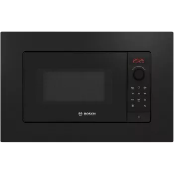 Εντοιχιζόμενος Φούρνος Μικροκυμάτων Bosch Serie 2 BFL623MB4 20 L 800 W Οθόνη LED Μαύρο Περιστροφικός Διακόπτης